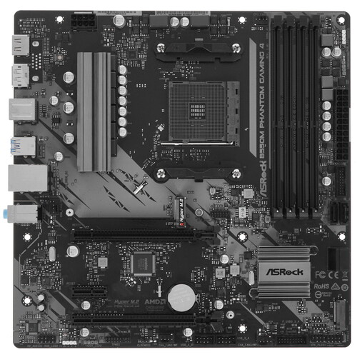 Asrock Материнская плата ASRock B550M Phantom Gaming 4