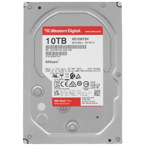 Western Digital 10 ТБ Жесткий диск WD Red Pro [WD103KFBX]