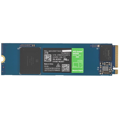 Western Digital 2000 ГБ M.2 NVMe накопитель WD Green SN350 [WDS200T3G0C]