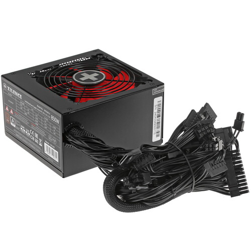 Xilence Блок питания Xilence Gaming series XN240 850W [XP850R10] красный, черный