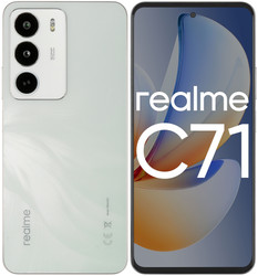 realme 6.67" Смартфон realme C71 128 ГБ белый