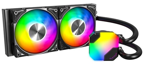 Montech Система охлаждения Montech HyperFlow 240 ARGB черная