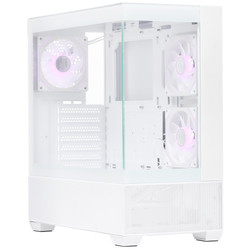 CoolerMaster Корпус Cooler Master Elite 690 Wood [E690-WHNN-S00] белый