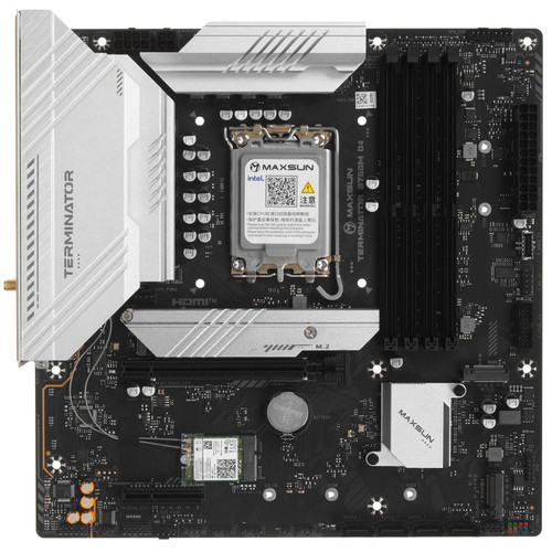 MaxSun Материнская плата MAXSUN Terminator B760M D4 WIFI V2