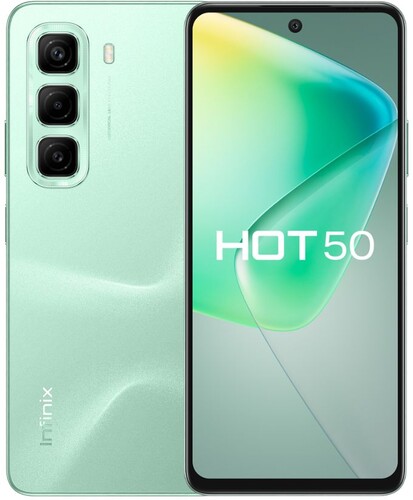 Infinix 6.78" Смартфон Infinix HOT 50 128 ГБ зеленый