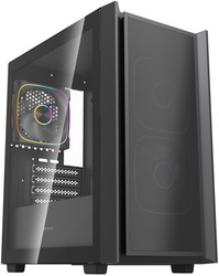 PowerCase Корпус PowerCase Mistral SM03 ARGB [CMMSM03B-A3] черный