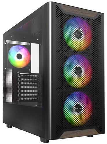 Montech Корпус MONTECH XR Wood [XR Wood (B)] черный