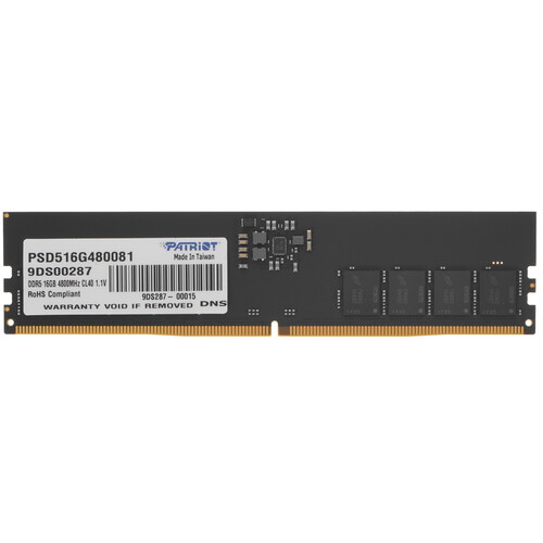 Patriot Memory Оперативная память Patriot Signature Line [PSD516G480081] 16 ГБ