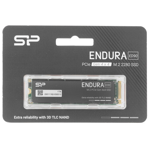 Silicon Power 1000 ГБ M.2 NVMe накопитель SiliconPower ENDURA ED90 [SP01KGBP44ED9005]