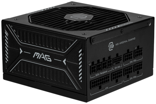 MSI Блок питания MSI MAG A1000GLS PCIE5 [306-7ZPIX11-CE0] черный