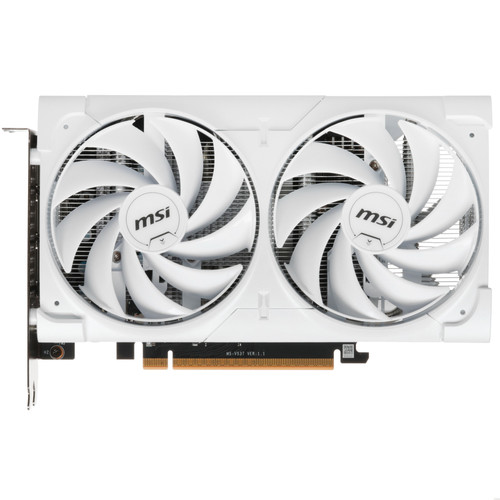 MSI Видеокарта MSI GeForce RTX 5060 VENTUS 2X WHITE [RTX 5060 8G VENTUS 2X WHITE]