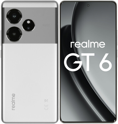realme 6.78" Смартфон realme GT 6 512 ГБ серебристый