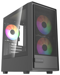 PowerCase Корпус PowerCase Mistral SM02 ARGB [CMMSM02B-A3] черный