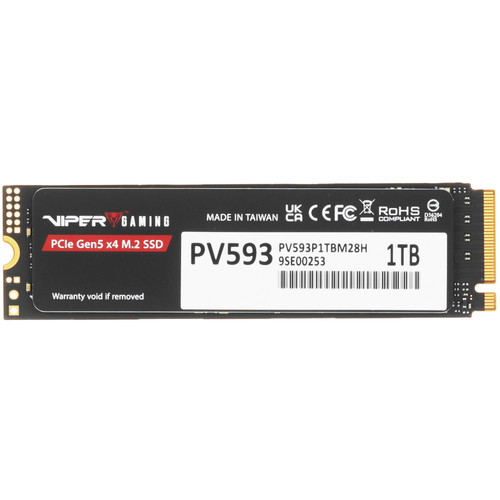 Patriot Memory 1000 ГБ M.2 NVMe накопитель Patriot Viper PV593 [PV593P1TBM28H]