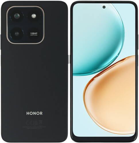 HONOR 6.77" Смартфон HONOR X7d 256 ГБ черный
