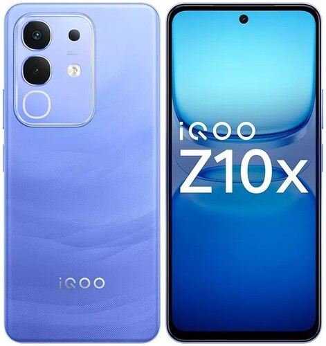 IQoo 6.72" Смартфон Vivo iQOO Z10x 128 ГБ голубой