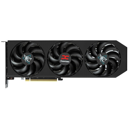 PowerColor Видеокарта PowerColor AMD Radeon RX 9060 XT Hellhound OC [RX9060XT 8G-L/OC]