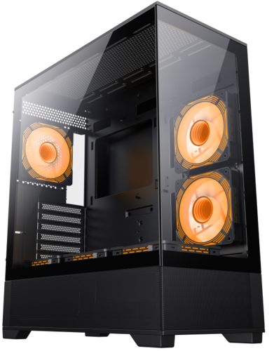 GameMax Корпус GameMax Vista AB [ГС-00007631] черный