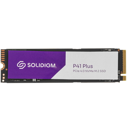 Solidigm 512 ГБ M.2 NVMe накопитель Solidigm P41 Plus Series [SSDPFKNU512GZX1]