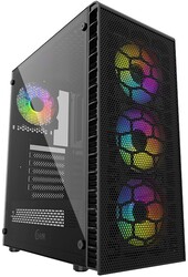 PowerCase Корпус PowerCase Mistral Z4C Mesh ARGB [CMIZ4C-A4] черный