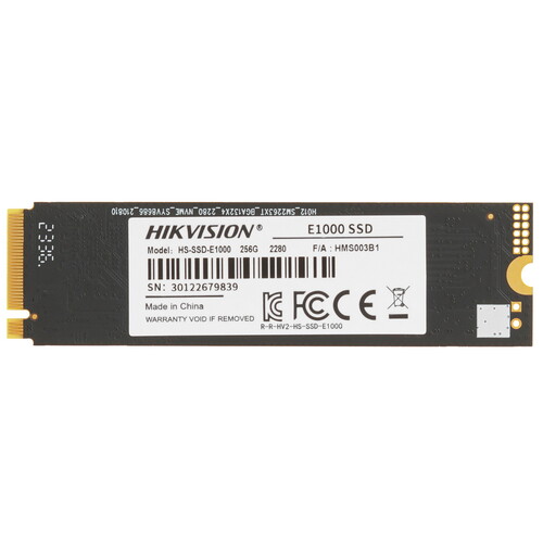 Hikvision 256 ГБ M.2 NVMe накопитель HIKVision E1000 [HS-SSD-E1000/256G]