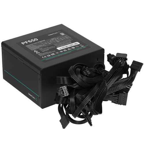 DEEPCOOL Блок питания DEEPCOOL PF650 [R-PF650D-HA0B-EU] черный