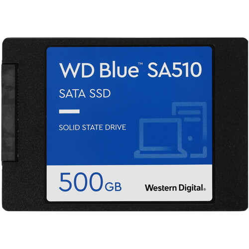 Western Digital 500 ГБ 2.5" SATA накопитель WD Blue SA510 [WDS500G3B0A]