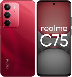 realme 6.72" Смартфон realme C75 256 ГБ красный