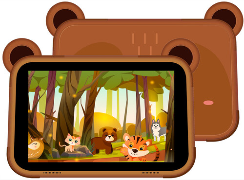 KENSHI 8" Планшет KENSHI Kids H20 LTE 64 ГБ коричневый