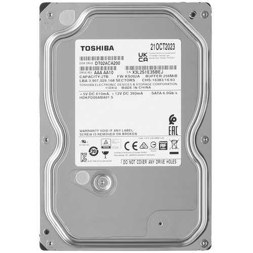 Toshiba 2 ТБ Жесткий диск Toshiba DT02 [DT02ACA200]