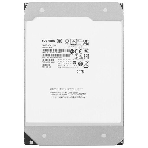 Toshiba 20 ТБ Жесткий диск Toshiba MG10 Series [MG10ACA20TE]