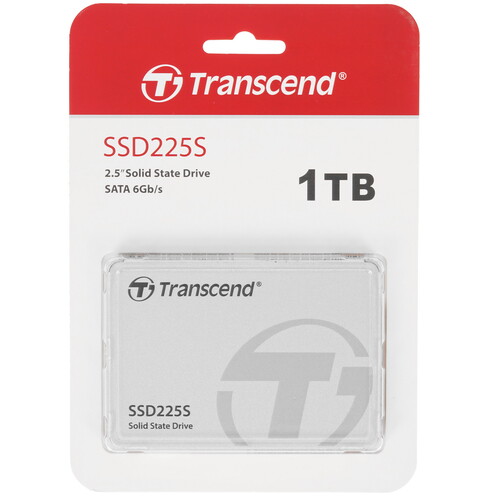 Transcend 1024 ГБ 2.5" SATA накопитель Transcend 225S [TS1TSSD225S]