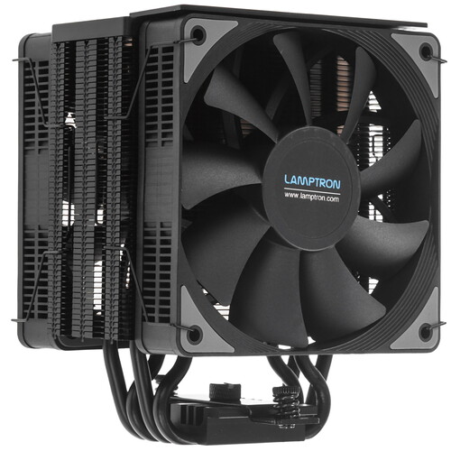 Lamptron Кулер для процессора Lamptron DT12 [LAMP-DT122P4UB] черный