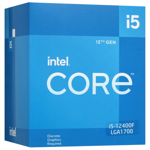 Intel Процессор Intel Core i5-12400F BOX