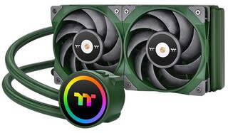 Thermaltake Система охлаждения Thermaltake TOUGHLIQUID 240 ARGB зеленая