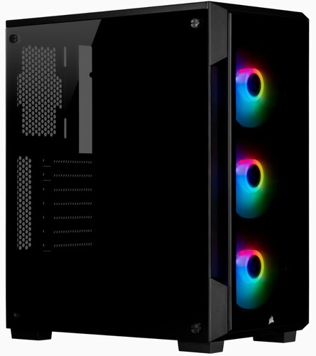 Corsair Корпус Corsair iCUE 220T RGB [CC-9011190-WW] черный