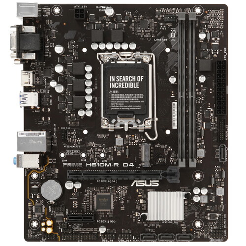 ASUS Материнская плата ASUS PRIME H610M-R D4
