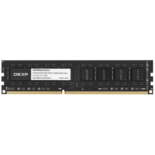 DEXP Оперативная память DEXP [DEXP8GD3UD16] 8 ГБ