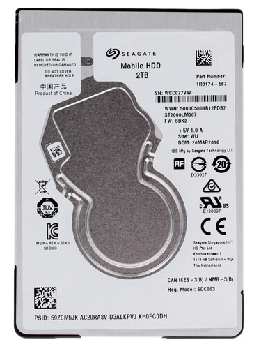 Seagate 2 ТБ Жесткий диск Seagate Mobile [ST2000LM007]