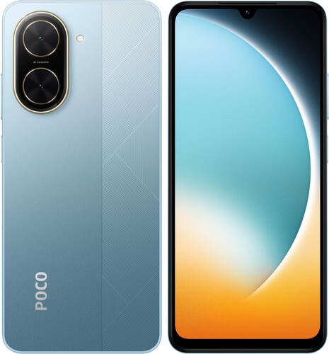 POCO 6.88" Смартфон POCO C71 64 ГБ голубой