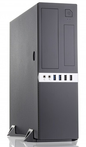 Foxline Корпус Foxline FL-203 [FL-203-TFX300S] черный
