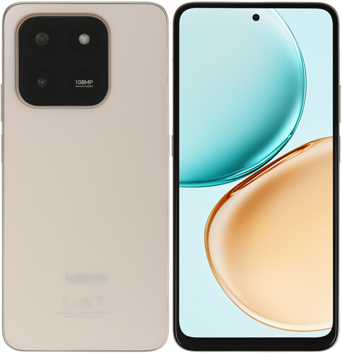 HONOR 6.77" Смартфон HONOR X7d 128 ГБ золотистый