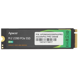 Apacer 256 ГБ M.2 NVMe накопитель Apacer AS2280P4U PRO [AP256GAS2280P4UPRO-1]