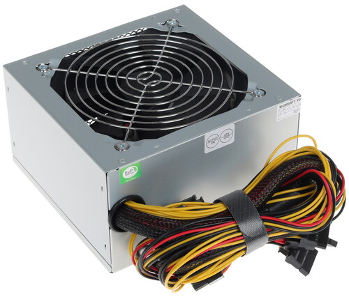 Powerman Блок питания POWERMAN 500W [PM-500 80plus] серый