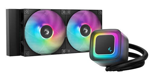 DEEPCOOL Система охлаждения DEEPCOOL LE240 V2 черная