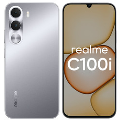 realme 6.8" Смартфон realme C100i 128 ГБ серебристый
