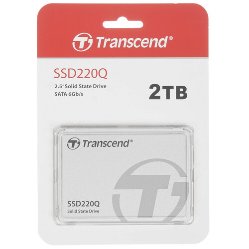 Transcend 2000 ГБ 2.5" SATA накопитель Transcend 220Q [TS2TSSD220Q]