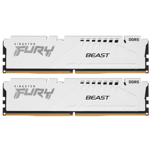 Kingston FURY Оперативная память Kingston FURY Beast White [KF556C40BWK2-32] 32 ГБ