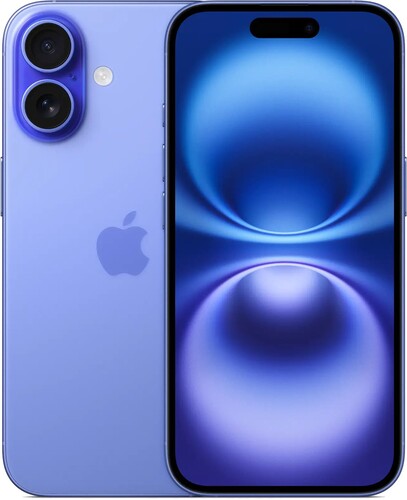 Apple 6.1" Смартфон Apple iPhone 16 128 ГБ голубой