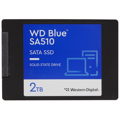 Western Digital 2000 ГБ 2.5" SATA накопитель WD Blue [WDS200T3B0A]